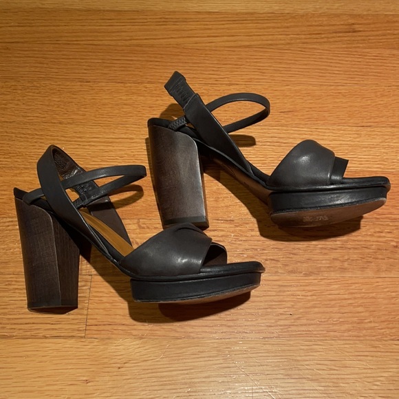 COCLICO Uli Black Heels Size 37 1/2 - Picture 6 of 10